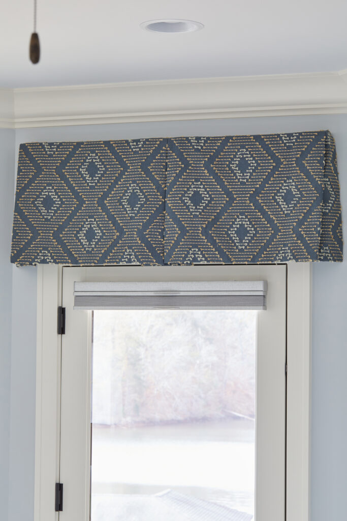 blue bohomenian window curtains